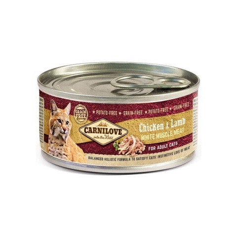 CARNILOVE CAT Adult Chicken and Lamb 100g Kurczak Jagnięcina