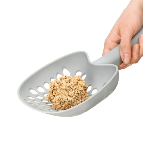 Catit Pixi Scoop, wielka łopatka do kuwety, szara, 32x15x5 cm
