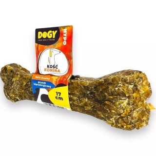 DOGY HYPO - Kość z Koniny 17cm, na dłuższe gryzienie