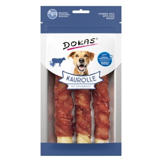 DOKAS Rolki z kaczką 150g dla psów
