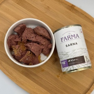 FARMA Select Sarna 400g – Karma mokra dla psa