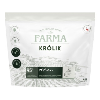 Farma Adult Tłoczona na Zimno Królik 2kg