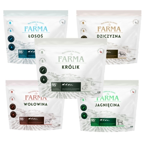 Farma Adult Tłoczona na Zimno Królik 2kg