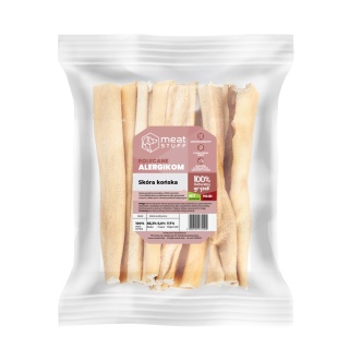 Meat Stuff – Naturalna Skóra Końska 15 cm (100 g) | Twardy Gryzak, Długi Czas Żucia, 100% Naturalny