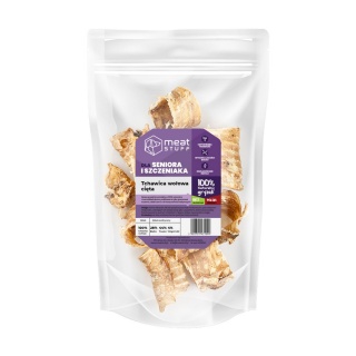 Meat Stuff – Naturalna Tchawica Wołowa Cięta 250 g | Chrupiący Gryzak, Bogaty w Kolagen, 100% Naturalny