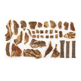 Meat Stuff – zeSTUFF Podróżny ALL INCLUSIVE | Mix Naturalnych Przysmaków dla Psa, Idealny w Podróż 200g
