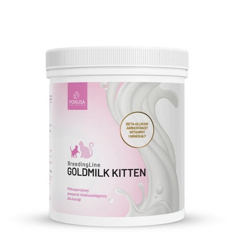 Pokusa BreedingLine GoldMilk Kitten Mleko Zastępcze dla Kociąt 250 g