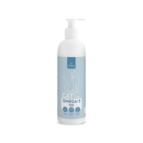 Pokusa CatLine Olej Omega-3 100 ml – naturalne wsparcie zdrowia skóry, sierści i odporności kota