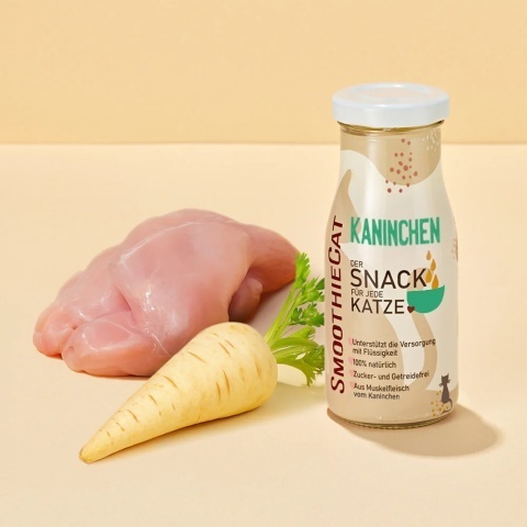 SMOOTHIE CAT Kaninchen - smoothie dla kota królik (150ml) SMOOTHIE CAT Kaninchen - smoothie dla kota królik (150ml)