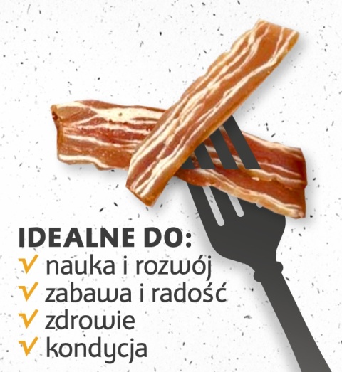 Slow Dog Treserki Paseczki z kaczki i dorsza