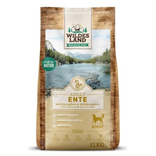 WILDES LAND DOG Ente - kaczka z ziemniakami i ziołami 12kg