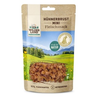 WILDES LAND DOG Fleischwürfel Wild - kostki z mięsa jelenia i sarny - przysmaki dla psów (100g)