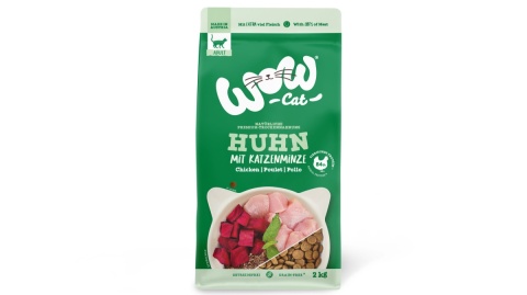 WOW CAT Huhn - karma z kurczaka dla dorosłych kotów (2kg) WOW CAT Huhn - karma z kurczaka dla dorosłych kotów (2kg)