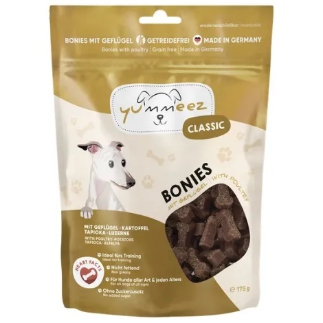Yummeez bezzbożowe Kosteczki Drobiowe przysmak dla psa 175g