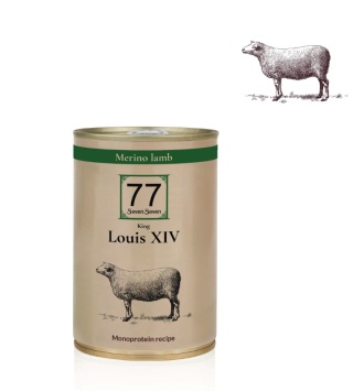 77 SevenSeven Karma mokra dla Psa Louis XIV - jagnięcina z topinamburem puszka 400g