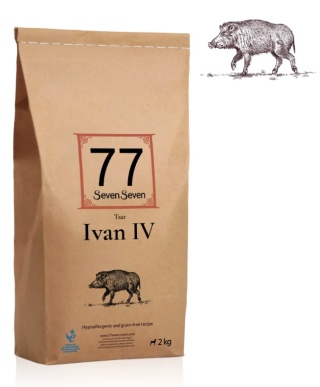 77 SevenSeven Karma sucha dla psa Tsar Ivan IV z dzikiem bez zbóż 2 kg