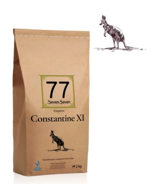 77 SevenSeven Karma sucha dla psa Constantine XI z kangurem bez zbóż 2 kg