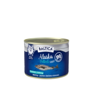 BALTICA EXCELLENT karma mokra dla kota dorosłego Mintaj Alaska Pollock LIGHT 185g