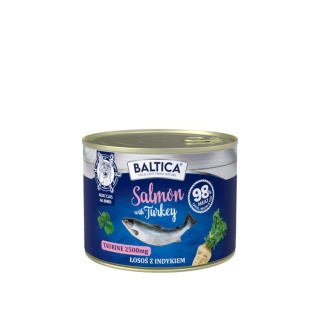 BALTICA EXCELLENT karma mokra dla kota dorosłego Łosoś Indyk Salmon with Turkey 185g