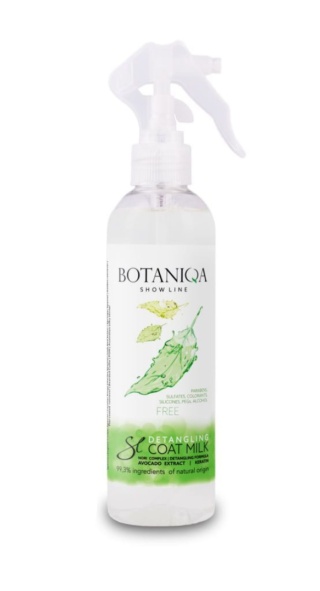 Botaniqa - Show Line Detangling Coat Milk - mleczko ułatwiające rozczesywanie, 250 ml