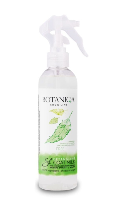 Botaniqa - Show Line Detangling Coat Milk - mleczko ułatwiające rozczesywanie, 250 ml