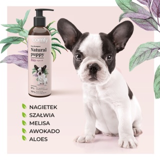 COMFY Szampon Natural Puppy dla szczeniąt i młodych psów – delikatna naturalna pielęgnacja 250 ml