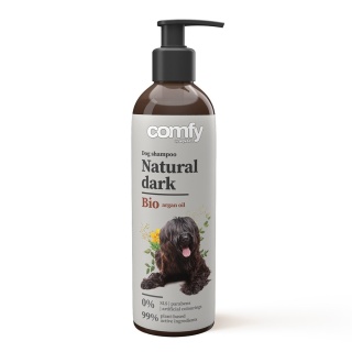COMFY Szampon Natural Dark dla psów – podkreślenie ciemnej sierści 250 ml