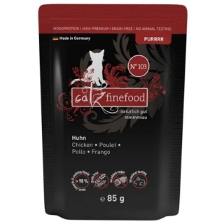 Catz Finefood Classic N.09 Dziczyzna – mokra karma premium dla kota w saszetce 85 g