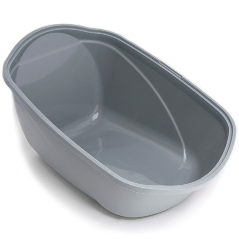 Comfy Easy Cat – kuweta zamknięta dla kota z filtrem węglowym 54×40×40 cm Szara