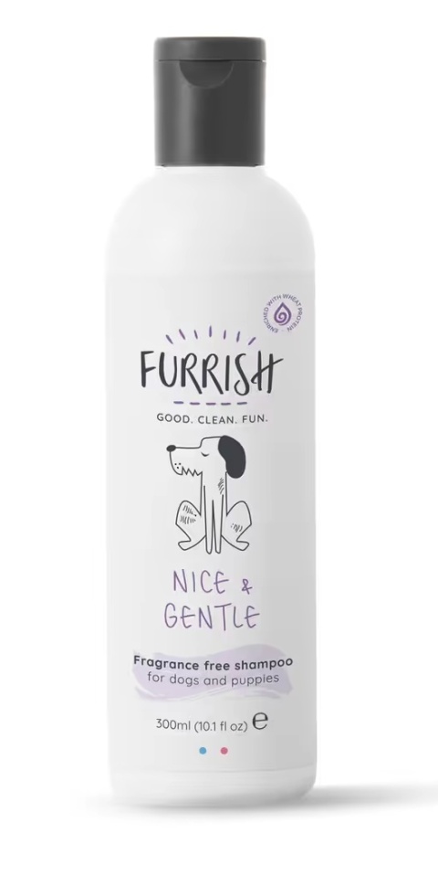 Furrish Nice & Gentle Shampoo - delikatny szampon dla psów wrażliwych i szczeniąt 300ml
