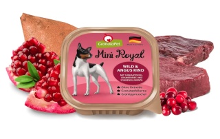 GranataPet Mini Royal Venison & Angus Beef - bezzbożowa mokra karma dla psów małych ras, dziczyzna i wołowina 150g