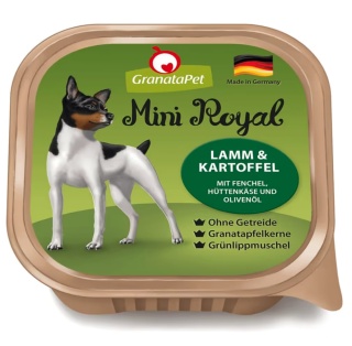 GranataPet Mini Royal Lamb & Potato - bezzbożowa mokra karma dla psów małych ras, jagnięcina i ziemniaki 150g