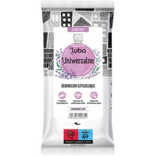 Luba Uniwersalne - Perfumowane Ściereczki Czyszczące - Lawendowe Love