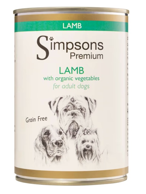 Simpsons Premium Lamb Casserole - mokra karma dla psa, zapiekanka z jagnięciną 400g