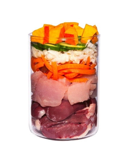 Terra Canis - Indyk z selerem, dynią i rukwią karma mokra dla psów bogata w błonnik 400g