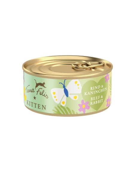 Terra Felis Kitten - Wołowina z Królikiem Zdrowy Start dla Kociaka 70g