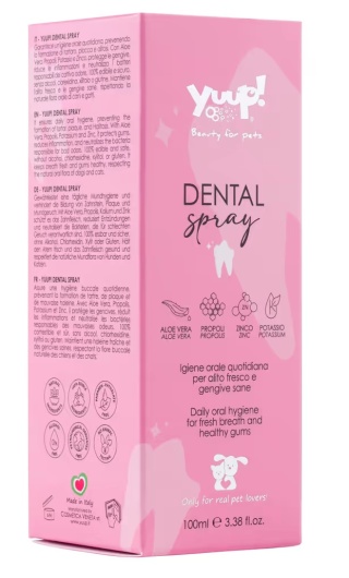 Yuup! Dental Spray 100ml - pasta do zębów w sprayu, dla psa i kota