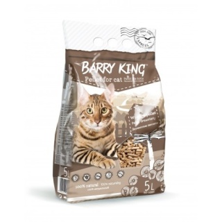 Barry King Pellet drewniany dla kota 5L – naturalny i ekologiczny żwirek