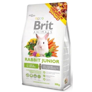 Brit Animals Rabbit Junior Complete – Granulat dla młodych królików 300 g