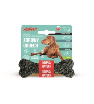 COMFY APPETIT KOŚĆ FUNKCYJNA ZDROWY ODDECH 12 CM / 55 G – Naturalny gryzak dla świeżego oddechu i zdrowych zębów!