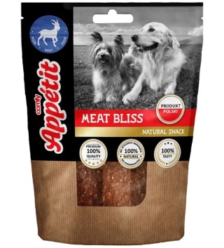 COMFY APPETIT MEAT BLISS KOZA 100 G – Naturalna przekąska z kozy dla psów wszystkich ras!