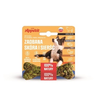 COMFY APPETIT KOŚĆ FUNKCYJNA SKÓRA & SIERŚĆ 10 CM / 35 G – Naturalna pielęgnacja skóry i sierści Twojego psa!