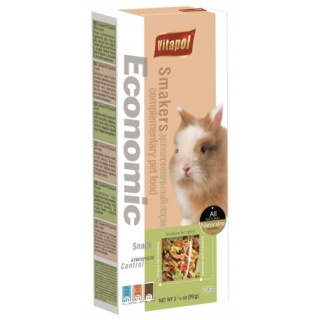 Vitapol Smakers® Economic dla królika – Naturalny przysmak z marchewką i jabłkiem 2 × 45 g