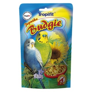 Tropifit Premium Budgie 250 g – Pełnowartościowa karma dla papużek falistych i małych papug