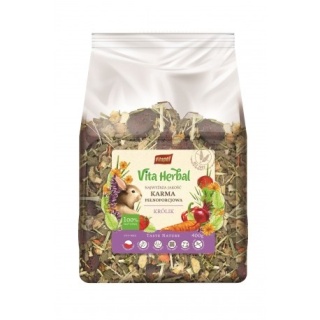 Vitapol Vita Herbal Karma Pełnoporcjowa dla Królika 400 g – Naturalna dieta bez zbóż