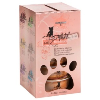 Catz Finefood Filety Multipack I N.403–413 – mokra karma premium dla kota tacki 6×85 g