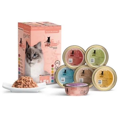 Catz Finefood Filety Multipack I N.403–413 – mokra karma premium dla kota tacki 6×85 g