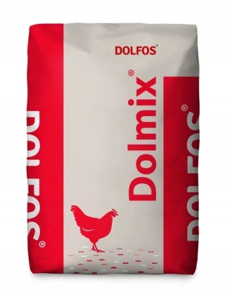 Dolmix DN –25kg – mineralno-witaminowa mieszanka paszowa dla kur niosek -wsparcie dla zdrowia, kondycji i twardych skorupek jaj