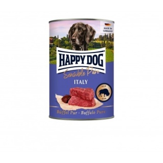Happy Dog Sensible Pure Italy – mokra karma dla psa, bawół, puszka 400 g