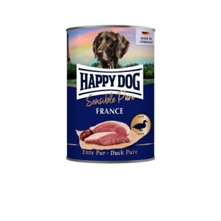 Happy Dog Sensible Pure France – Puszka dla psa, Kaczka 400 g